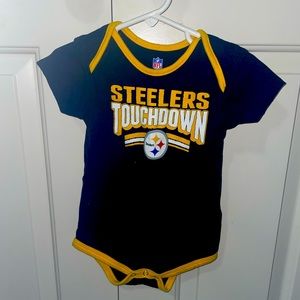 NFL 24MO Steelers Onesie
